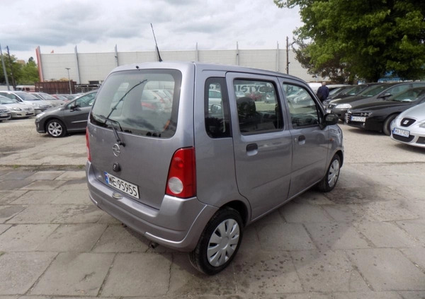 Opel Agila cena 3700 przebieg: 195102, rok produkcji 2004 z Włoszczowa małe 11